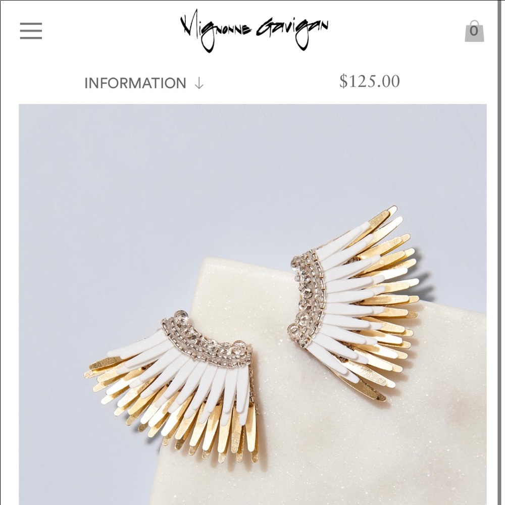 Mignonne Gavigan New York Small Wing Earrings